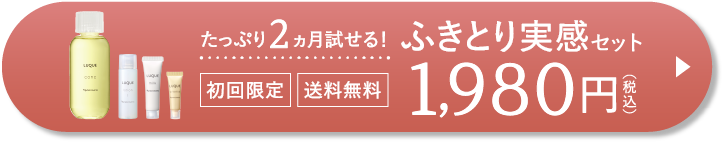 たっぷり2ヶ月間試せる！ふきとり実感セット